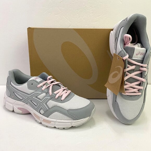 ASICS Gel-Jog MC White Piedmont Grey 1202A359-101 Shoes Athletic Sneakers 8.5 - Picture 1 of 14